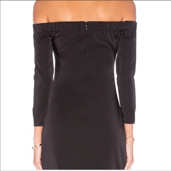 Capulet Revolve Off Shoulder Body Con Scuba Dress - Picture 3 of 12